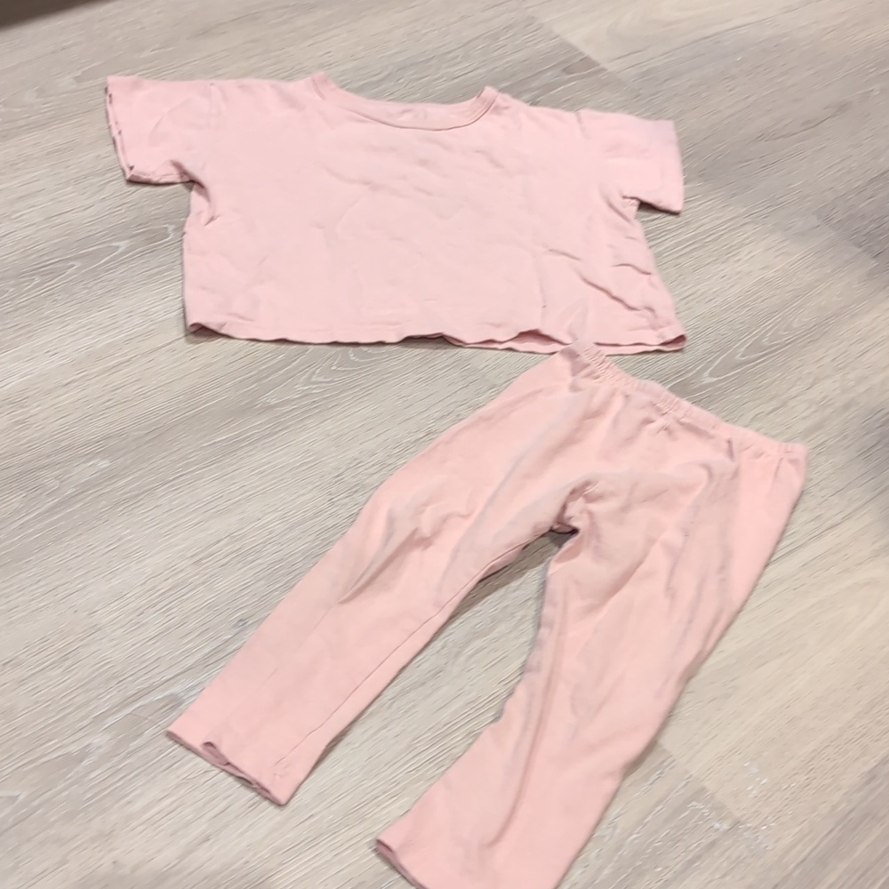 Mini Mioche Pink Tee Set